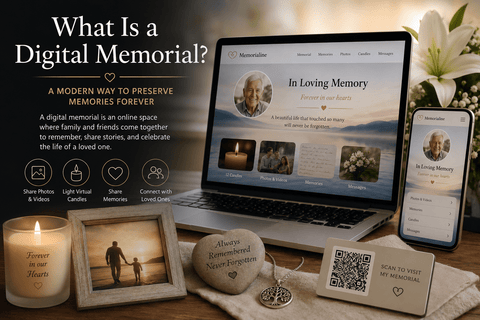 What Is a Digital Memorial? A Modern Way to Preserve Memories Forever - Memorialine