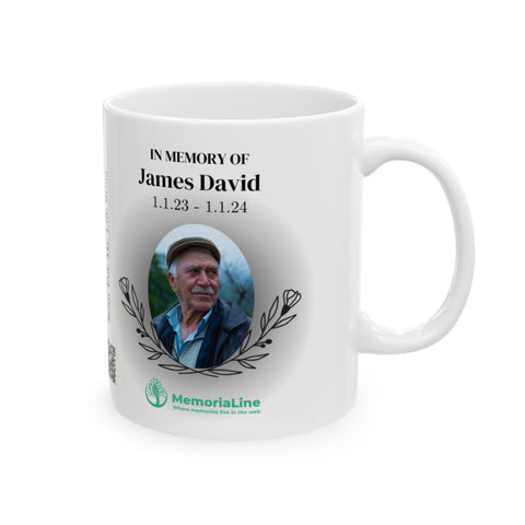 Personalized Memorial Ceramic Mug