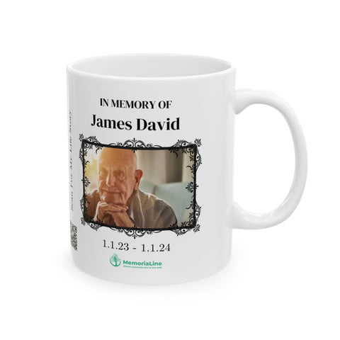 Personalized Memorial Ceramic Mug