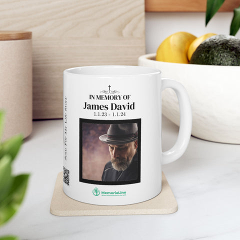 Personalized Memorial Ceramic Mug