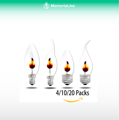 Edison Led Candle Light Bulb E14 E27 LED Flame Effect Bulb 3W AC220V Home for Decor Lighting Ampoule Candle Bulb