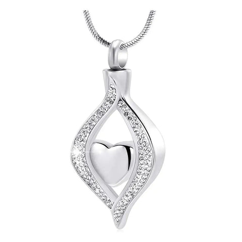 Stainless Steel Fashion Cremation Jewelry Urn Necklace for Ashes Urn Jewelry Rich Styles Memorial Keepsake Pendant Locket