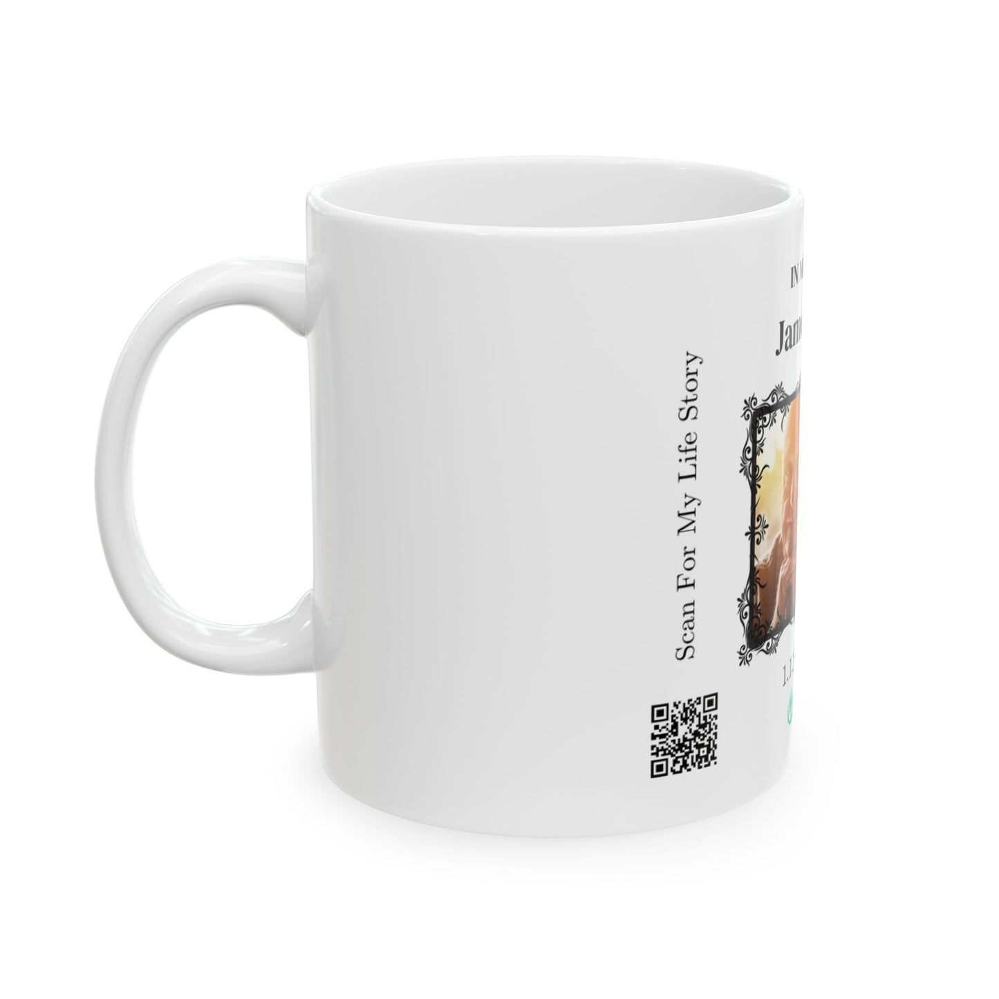 Personalized Memorial Ceramic Mug