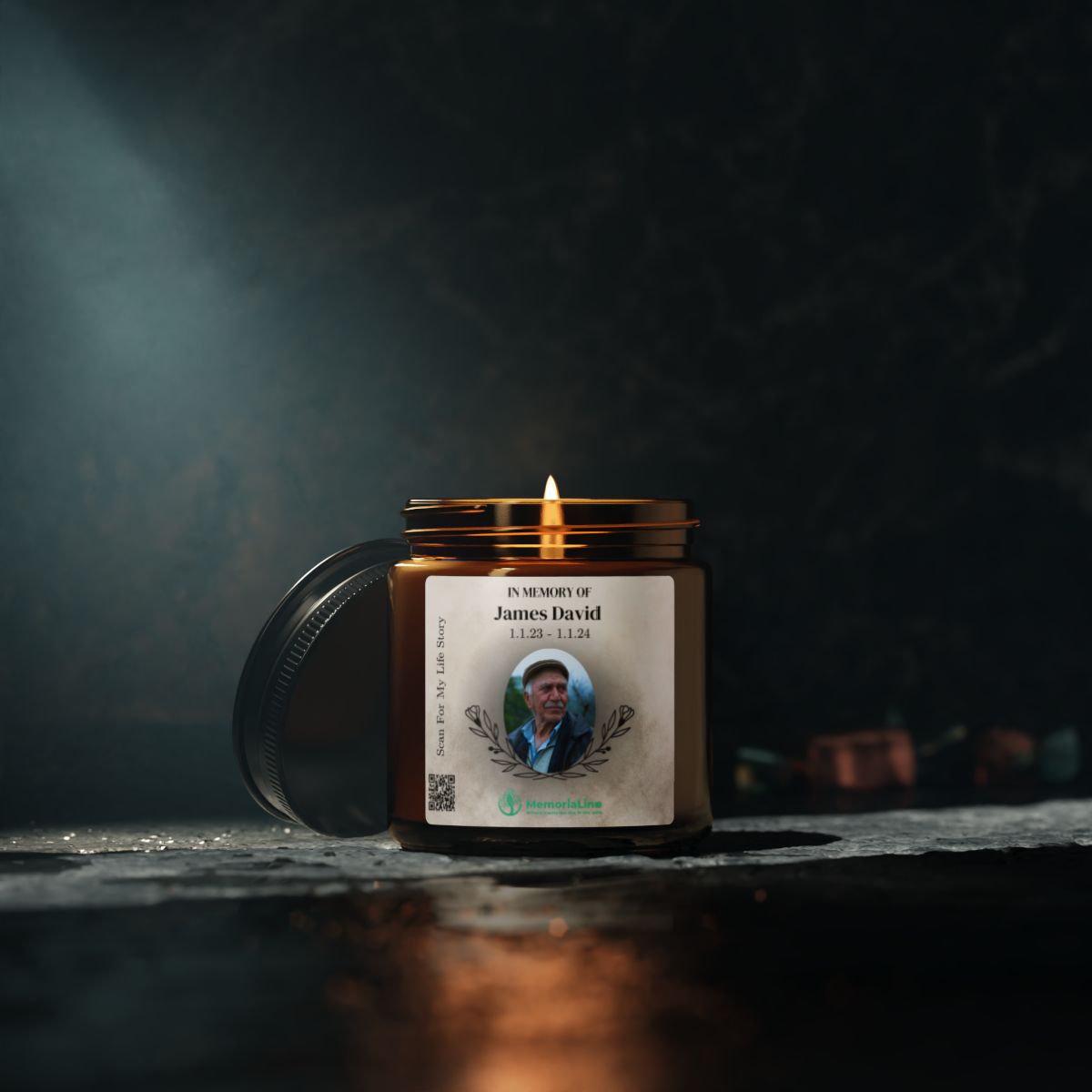 Personalized Memorial Candle