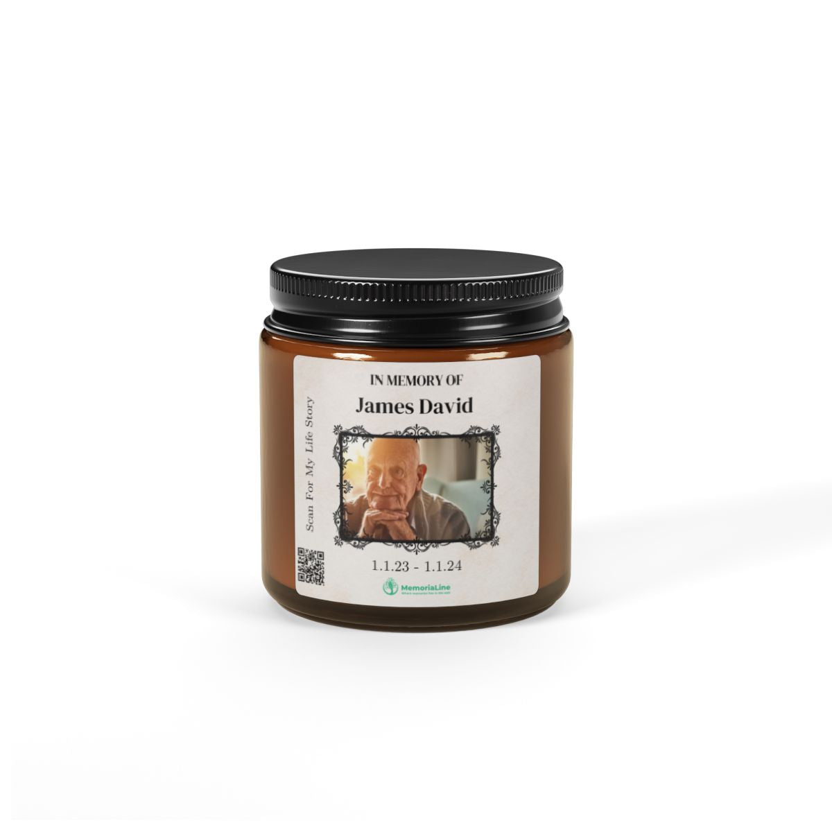 Personalized Memorial Candle