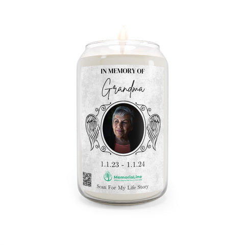 Personalized Memorial Candle – A Light That Honors Their Memory