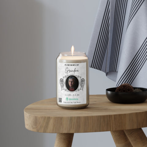 Personalized Memorial Candle – A Light That Honors Their Memory