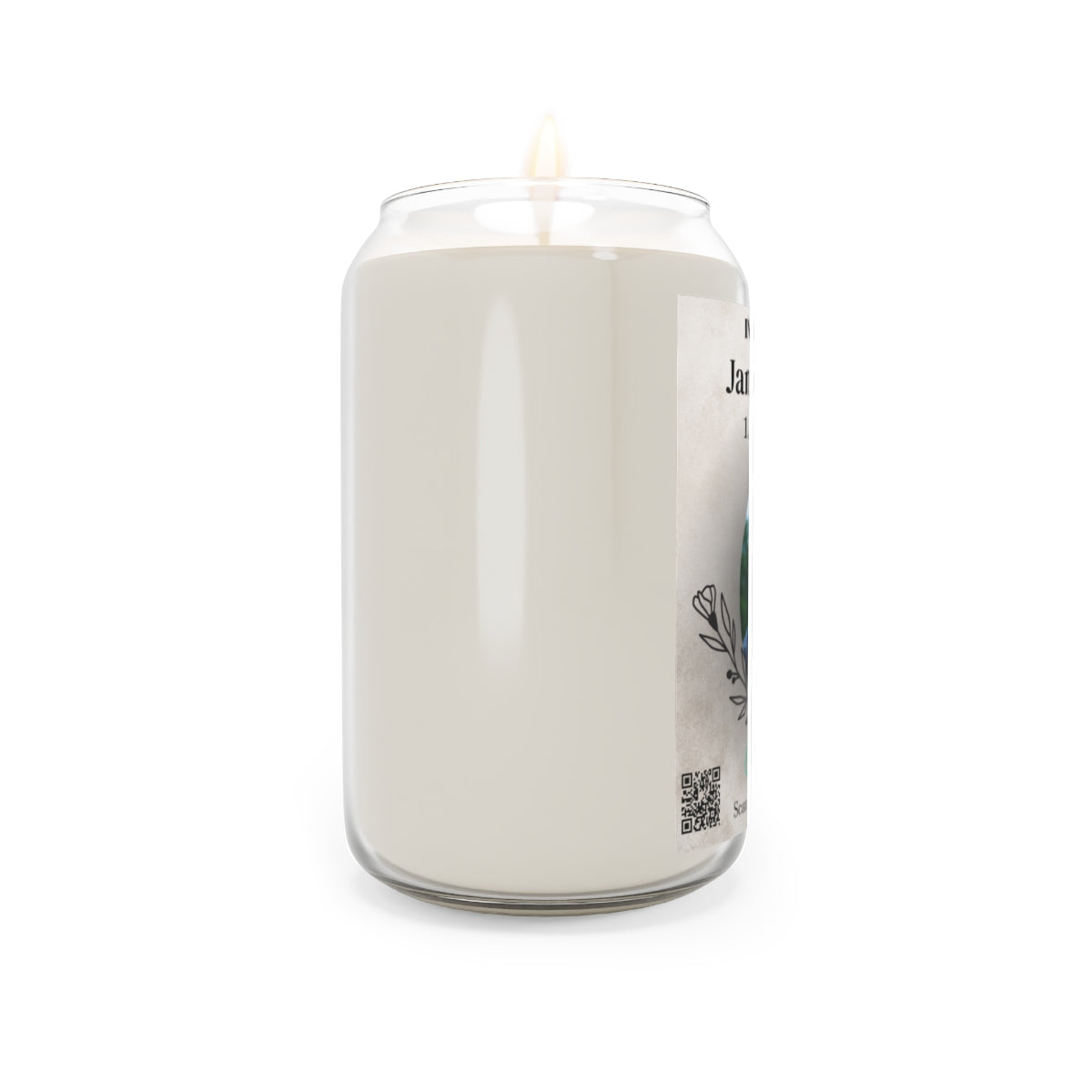 Personalized Memorial Candle 13.75oz