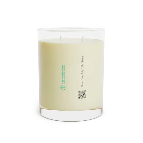 Personalized Scented Soy Memorial Candle