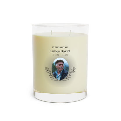 Personalized Memorial Candle 11oz