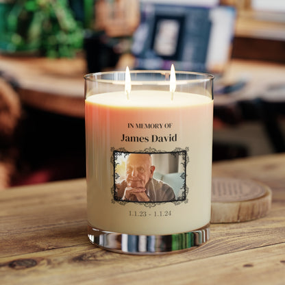 Personalized Memorial Candle 11oz