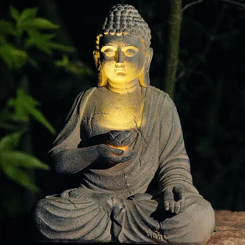 Solar Buddha Statue – A Radiant Symbol of Peace &amp; Tranquility