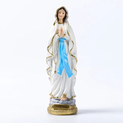 Virgin Mary Resin Statue Religion Jesus Religious Statue Souvenir Interior Decoration Gift