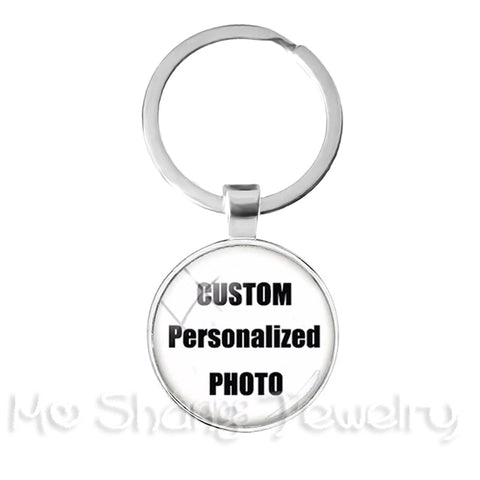 Personalized Custom Rhinestone Angel Keychain Mum Dad Baby Children Grandpa Parents Custom Designed Photo for Family Anniversary