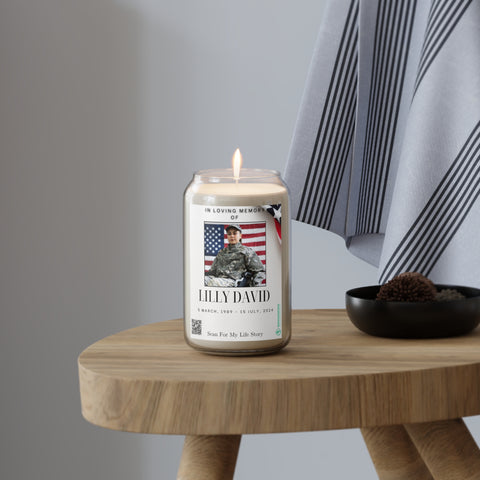 Personalized Memorial Candle – A Light That Honors Their Memory