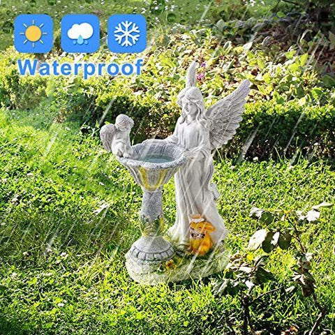 Solar Garden Statues-Outdoo