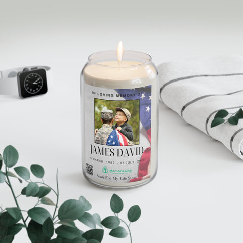 Personalized Memorial Candle – A Light That Honors Their Memory