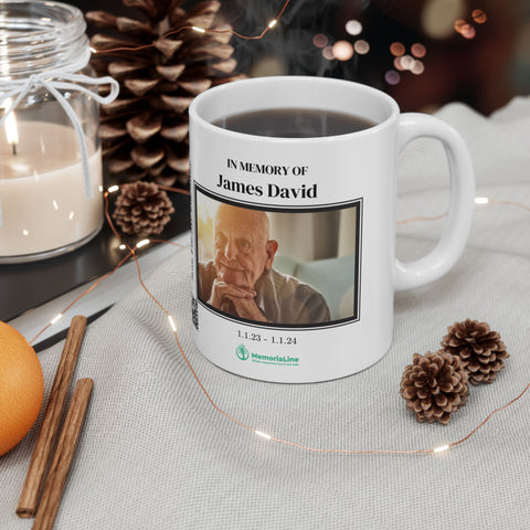 Personalized Memorial Ceramic Mug