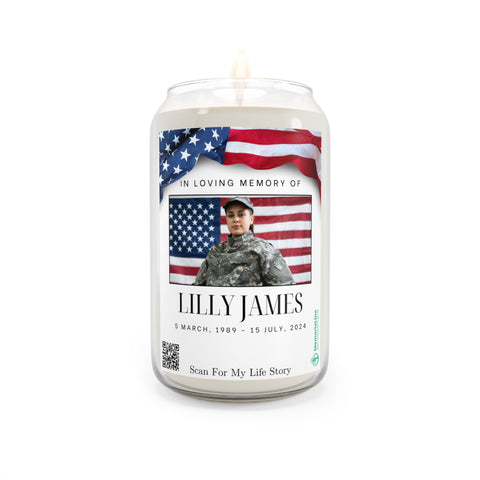 Personalized Memorial Candle – A Light That Honors Their Memory