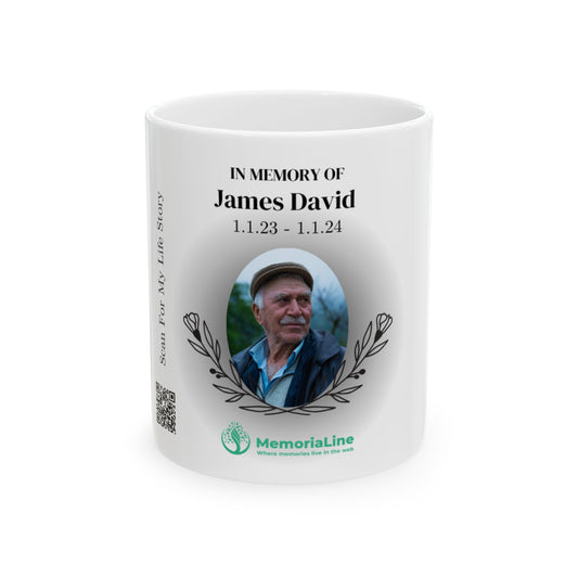 Personalized Memorial Ceramic Mug