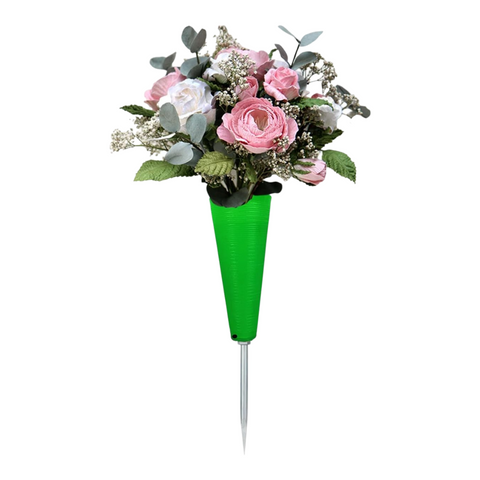 Cemetery Flower Vase