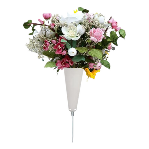 Cemetery Flower Vase