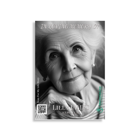 A3 fine art poster white