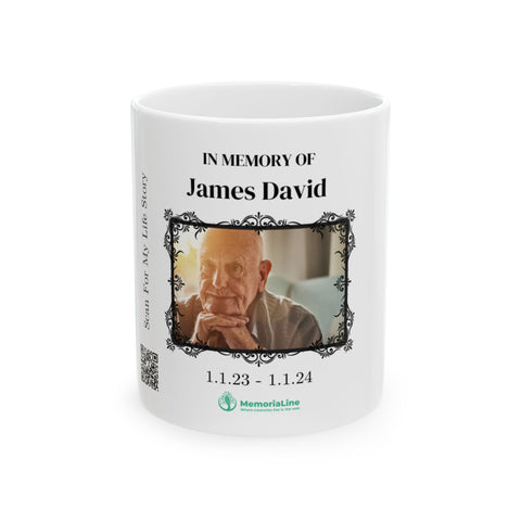 Personalized Memorial Ceramic Mug