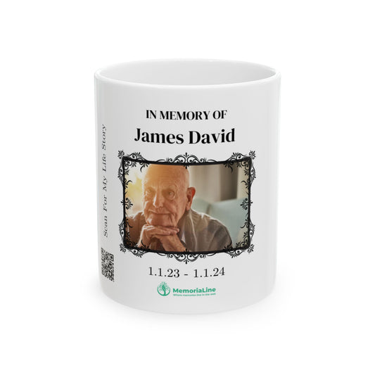 Personalized Memorial Ceramic Mug