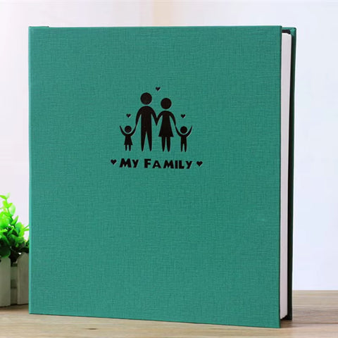 800 Pictures 6 Inches Leather Interstitial Photo Album DIY Scrapbook Pockets Family Photo Book Wedding Birthday Memory Book