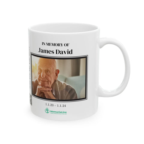 Personalized Memorial Ceramic Mug