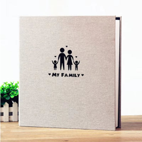 800 Pictures 6 Inches Leather Interstitial Photo Album DIY Scrapbook Pockets Family Photo Book Wedding Birthday Memory Book