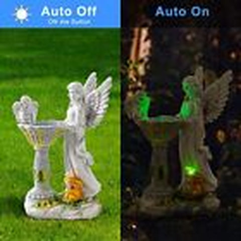 Solar Garden Statues-Outdoo