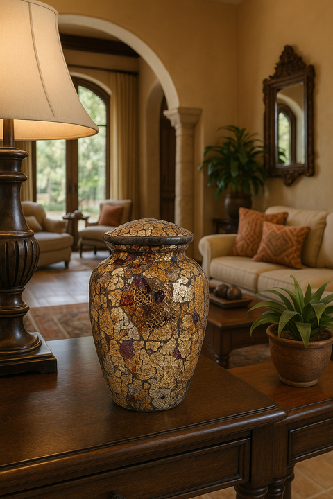 Choose Beauty in Remembrance – The Mosaic Art Urn