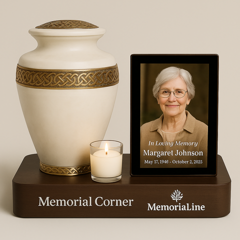 Elegant Home Memorial Corner Set