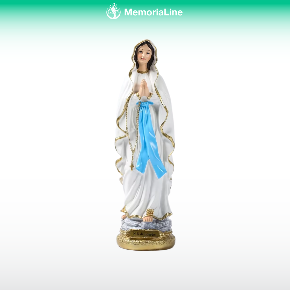 Virgin Mary Resin Statue