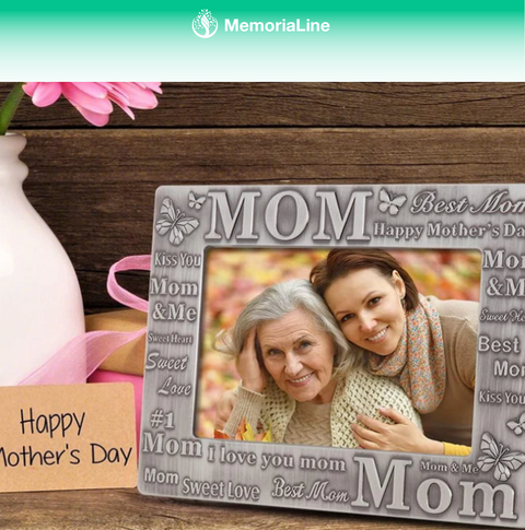 "Mom, I Love You" Picture Frame – A Timeless Tribute