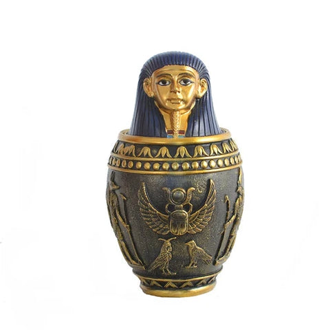 Egyptian Ash Memorial Urn