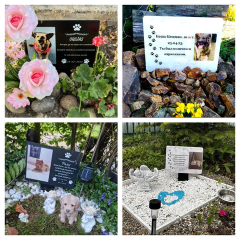 Personalized Pet Memorial Garden