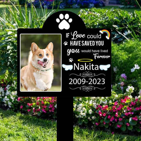 Personalized Pet Memorial Garden