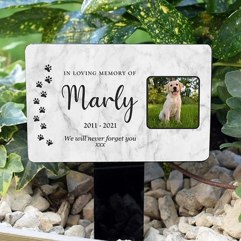 Personalized Pet Memorial Garden