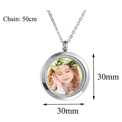 Stainless Steel Cremation necklace for Ashes