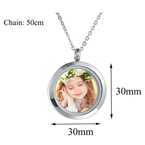 Stainless Steel Cremation necklace for Ashes