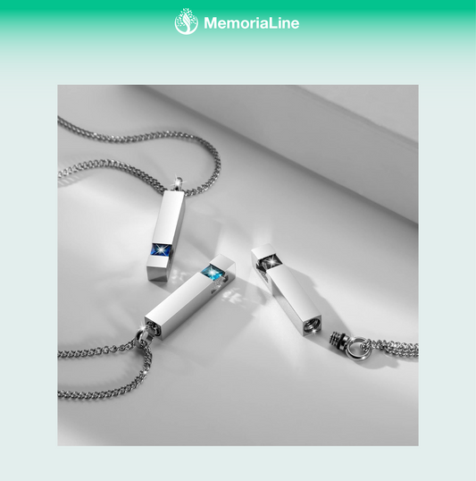 Memorial Necklace – Cremation Jewelry