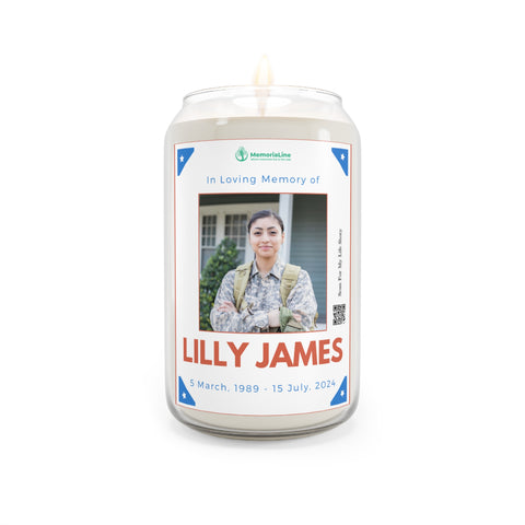 Personalized Memorial Candle – A Light That Honors Their Memory