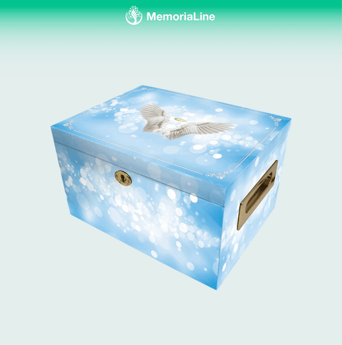 Angel of Mine Cremation Urn Memorial Chest - Memorialine