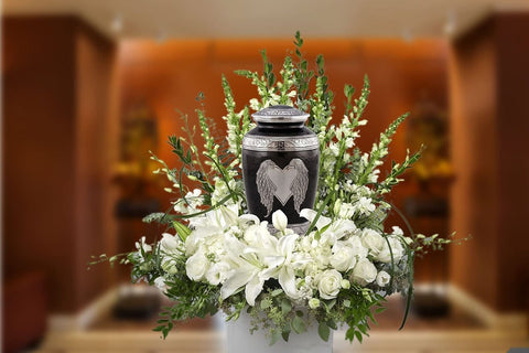 Angel Wings Cremation Urn - Memorialine