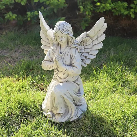 Angels Statues European Resin Angel Decoration Figurine Outdoor Home Desktop Garden Gifts