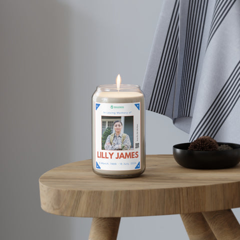 Personalized Memorial Candle – A Light That Honors Their Memory