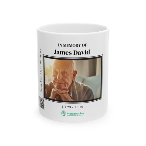 Personalized Memorial Ceramic Mug